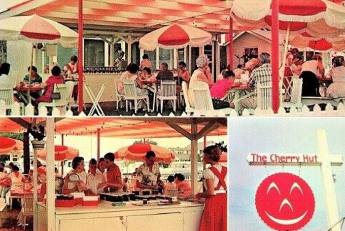 The Original Cherry Hut - Old Postcard (newer photo)